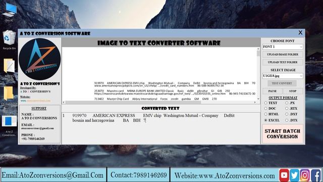 IMage To Excel Conversion Software | Image To Excel | смотреть онлайн