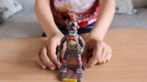 FNAF 6 из пластилина 🌟 Лефти (LEFTY).  Мое видео из архива
