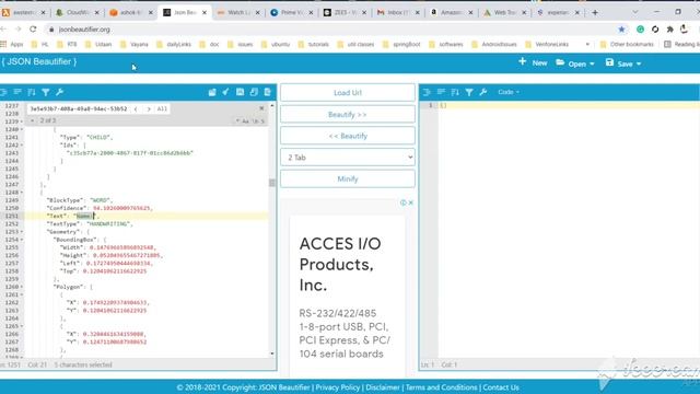 AWS Textract Python Lambda code to understand and print WORD Blocks. смотреть онлайн