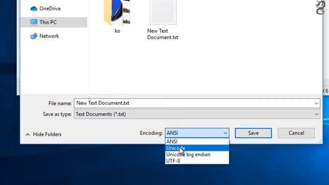 Fix This file contains characters in Unicode format which will be lost-Notepad смотреть онлайн