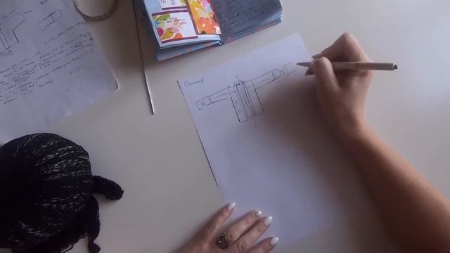 План вязания. Жакет крючком из пряжи YarnArt Flowers. Часть 4. смотреть онлайн