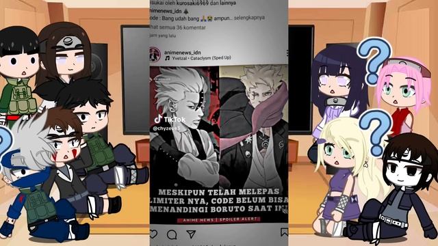 Friends Naruto React To Manga Boruto: Two Blue Vortex // Gacha Club {??/??} смотреть онлайн