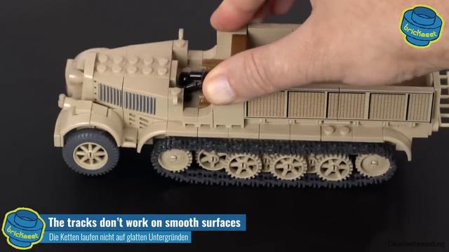 Sd.Kfz. 7/1 & 2cm Flakvierling 38 - Executive Edition - COBI 2274 (Speed Build Review) смотреть онлайн