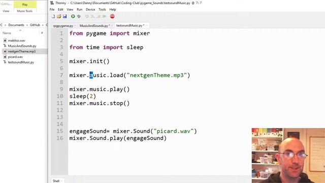 Sounds, Music & Sounds over Music in Python смотреть онлайн