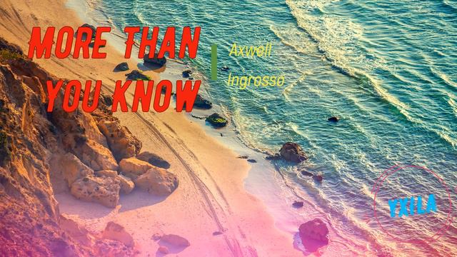 Axwell & Ingrosso More Than You Know [] Lyrics/Текст смотреть онлайн