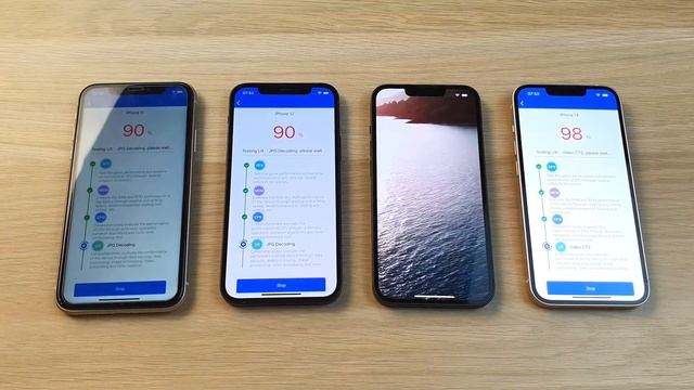 IPHONE 11 VS 12 VS 13 VS 14 - ANTUTU TEST! смотреть онлайн