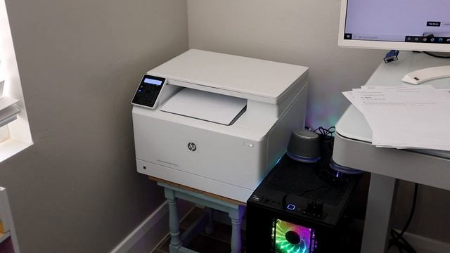 HP Color Laserjet Pro MFP 182nw All-In-One Wireless Laser Printer Demo & Review Plus Phone Printing смотреть онлайн
