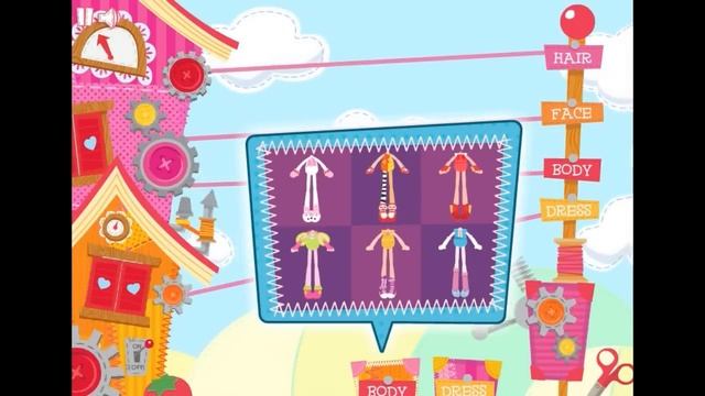 Lalaloopsy Doll Factory Adventure - Fun Educational Game for Kids in English HD Nick Jr - Lalaloops смотреть онлайн