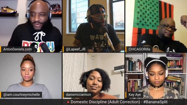 Things go OFF THE RAILS when Anton and Chicagorilla debate DOMESTIC DISCIPLINE | Lapeef "Let's Talk смотреть онлайн