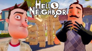 ШОУ ПРИВЕТ СОСЕД!МАШИНА VS КОРОБКИ!ЧЕЛЛЕНДЖ!ИГРА HELLO NEIGHBOR ПРОХОЖДЕНИЕ!ПРИКОЛЫ 2019!ДЛЯ ДЕТЕЙ