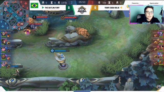 REACT 1: TEAM CODA SOLID VS THE OUTLAW FURY | MPL BRASIL Mobile Legends смотреть онлайн