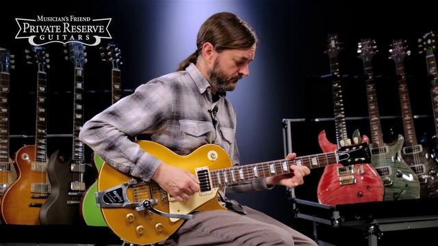 Gibson Custom Historic Select 1957 Les Paul Reissue with Bigsby Electric Guitar смотреть онлайн