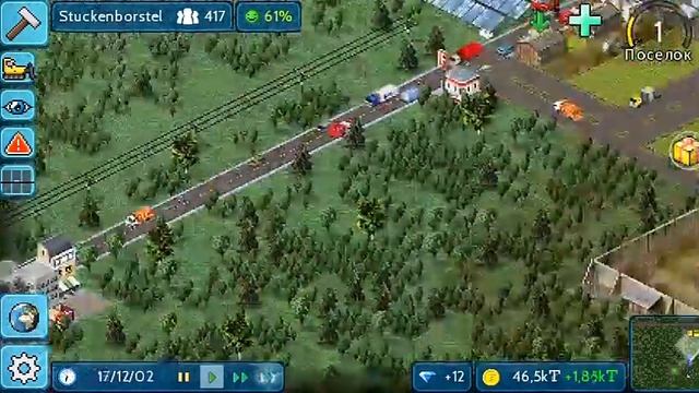 Начало прохождение игры TheoTown.#1 первая стадия 
