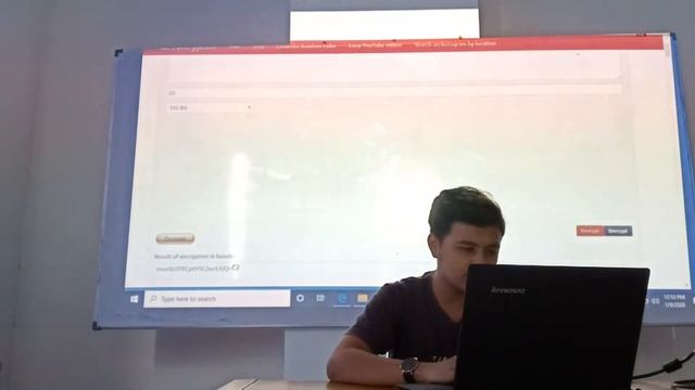 Demo aplikasi al-goritma AES menggunakan bahasa PHP смотреть онлайн