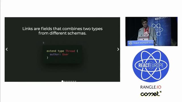 GraphQL API stitching with Apollo by Christoffer Niska (@Crisu83) at ReactEurope 2018 смотреть онлайн