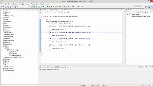 Snake in Java #4 - 2D Spieleprogrammierung mit Swing смотреть онлайн