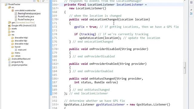 lesson11 08 RouteTracker java Anonymous inner class that смотреть онлайн
