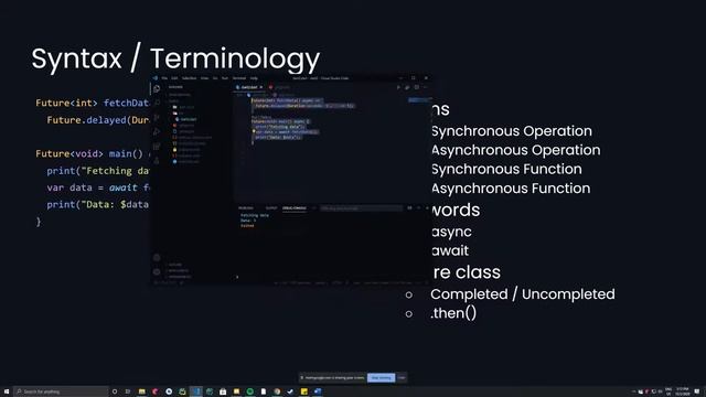 Asynchronous Programming in Dart смотреть онлайн