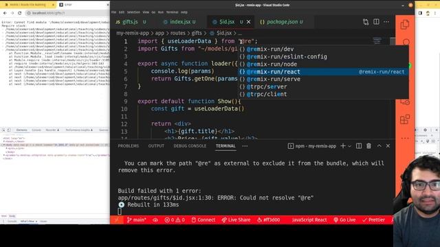 AM Coder - Making a quick Christmas Gifts App with RemixJS смотреть онлайн