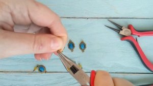 Мастер-класс: браслет из сеттингов-коннекторов с кабошонами