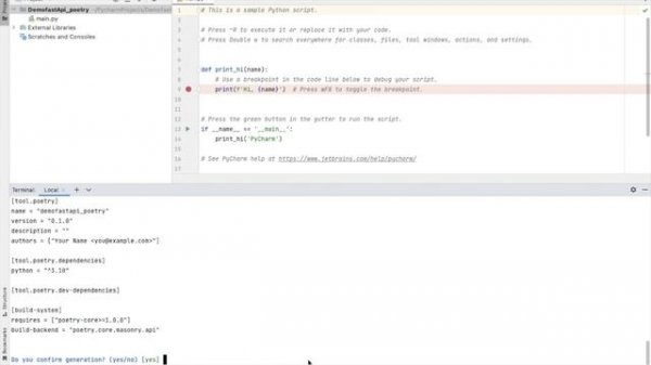 Python Fastapi project using Poetry and Docker | Build & deploy Fastapi project using poetry  |2022