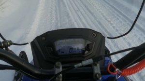 снегоход Stels s150 Капитан первый выезд обкатка