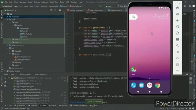 Mengirim Data Dengan Parcelable Dan PutExtra Android Menggunakan Kotlin смотреть онлайн