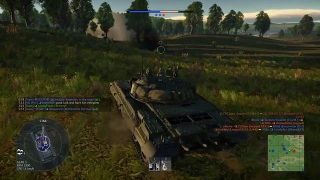 T62M-1 & Tu14T game play смотреть онлайн