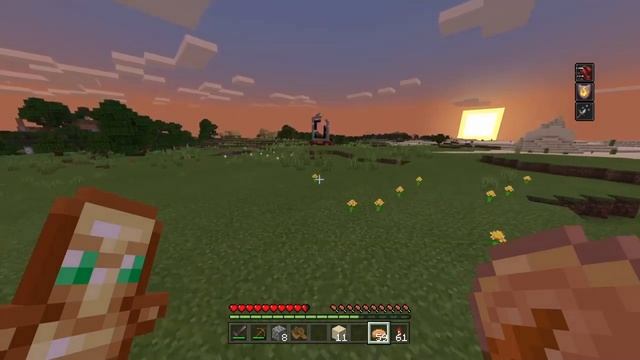 Майнкрафт, но мои друзья помогают или мешают пройти майнкрафт! Minecraft Bedrok