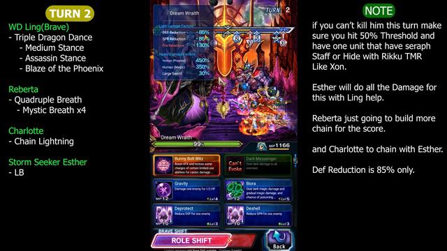 FFBE Dream Wraith lv. 99 [COW: Nightmare of Unknown Origin] [Just Clear/NO MOD] смотреть онлайн