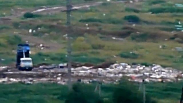 Свалка в Домодедово 16.07.2012. Птицы. смотреть онлайн