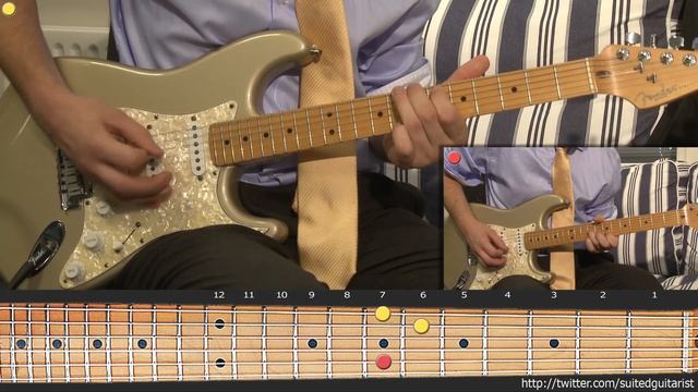 How to play the Click Five - Happy Birthday on guitar with Tablature / Tab смотреть онлайн