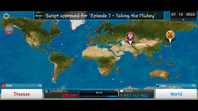 Plague Inc: Official Scenarios - Fake News (Mega Brutal) смотреть онлайн