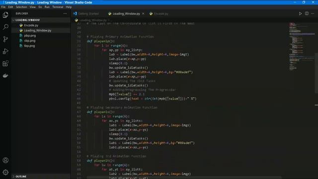 Loading Windows Screen as Windows 10 Using Python |Windows Circle Loading Screen under 70 Lines cod смотреть онлайн