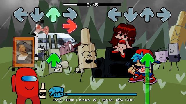 Friday Night Funkin Мод VS CFMOT (FNF ИНМТ) на HARD Котик очень просил поиграть