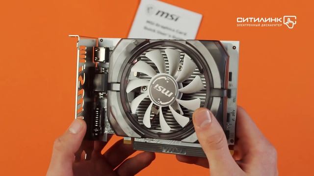 Обзор видеокарты MSI nVidia GeForce GT 730 | Ситилинк смотреть онлайн