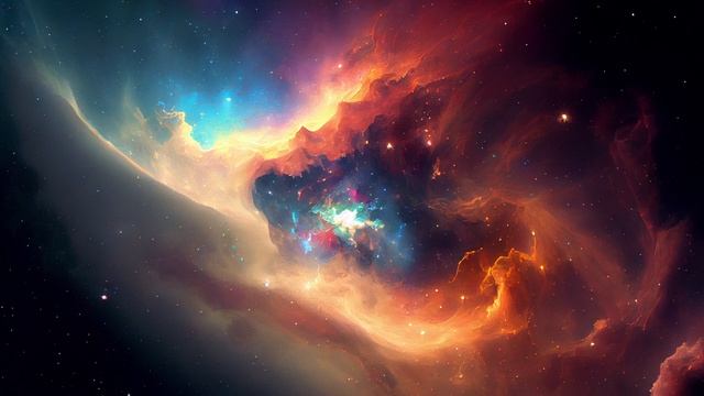 4K | ART Slideshow for TV | Abstract Universe | 1 Hour | No Sound смотреть онлайн
