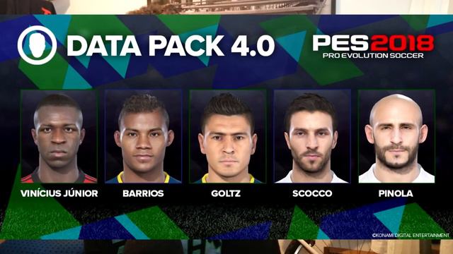 OFICIAL: EL DLC 4.0 DE PES 2018 CON KITS DE SELECCIONES, NUEVAS CARAS Y LA LEYENDA RONALDINHO смотреть онлайн