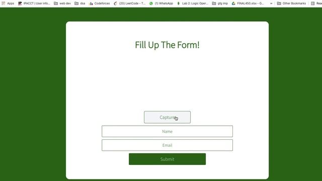 Upload images using WebCam in React Application смотреть онлайн