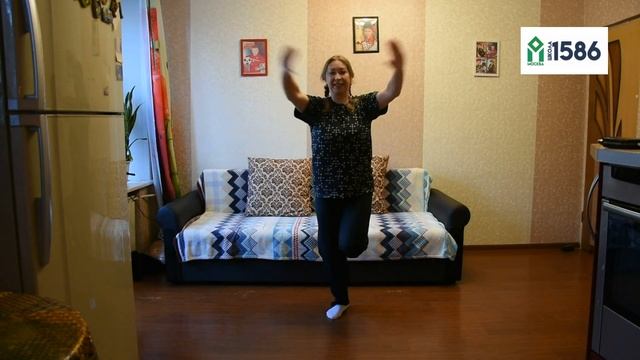 Физкультминутка "Русский перепляс" 0+ с Лопатиной Анной Юрьевной, Школа №1586 смотреть онлайн