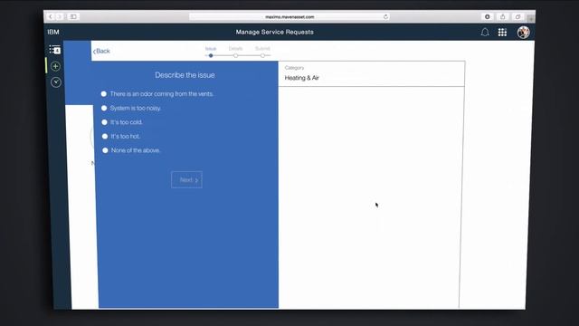 Maximo 7.6.0.9 Work Centers - Service Request смотреть онлайн
