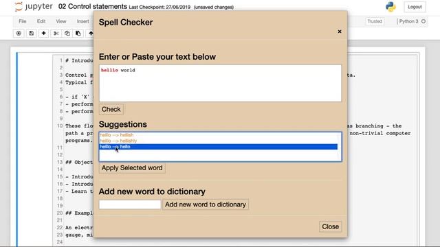 Spell Checker Feature смотреть онлайн