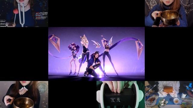 ASMR PPO STARS? (K/DA Pop Stars Cover Made with all ASMR Sounds, Retro Game Music St.) смотреть онлайн