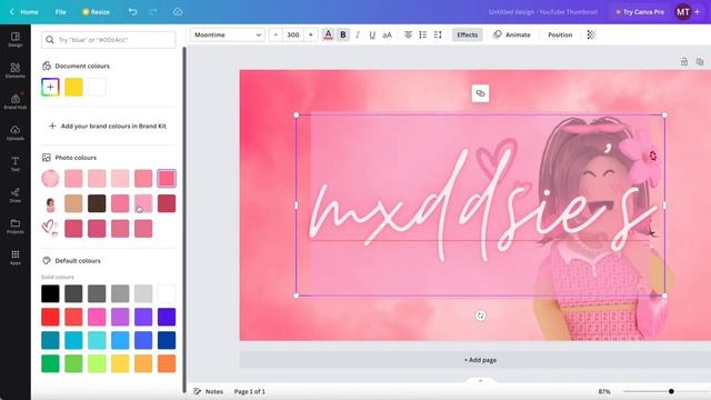 how to make a ROBLOX youtube THUMBNAIL 3 WAYS! (photoshop, canva and pixlr!) || mxddsie ♡ смотреть онлайн