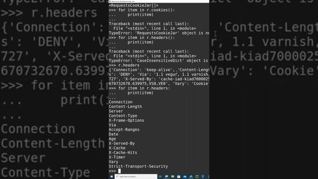 Python request respond headers data dictionary смотреть онлайн