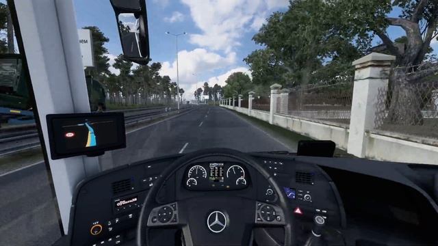 Euro Bus Simulator Mercedes Tourismo Promods 2.55 /Rusmap Combo Project Next Gen 1.01 смотреть онлайн
