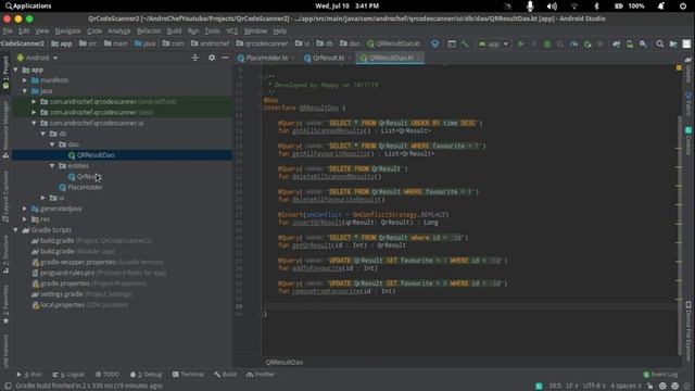 Part 5 of 8 - Setup Room Database - QR Code Scanner - Android Kotlin Tutorials смотреть онлайн