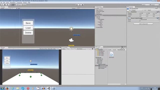 Unity 5 Tutorial: Save & Load with PlayerPrefs C# смотреть онлайн