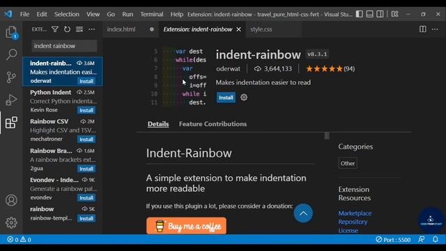 Top 10 Best VS Code Extensions for Web Development 2022 - codefromstart смотреть онлайн