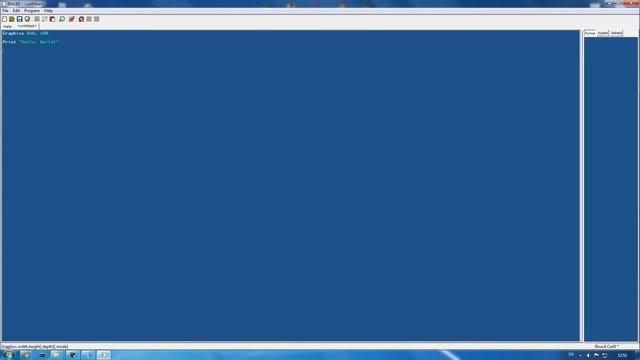 Blitz3D. Урок 2: Простая программа смотреть онлайн